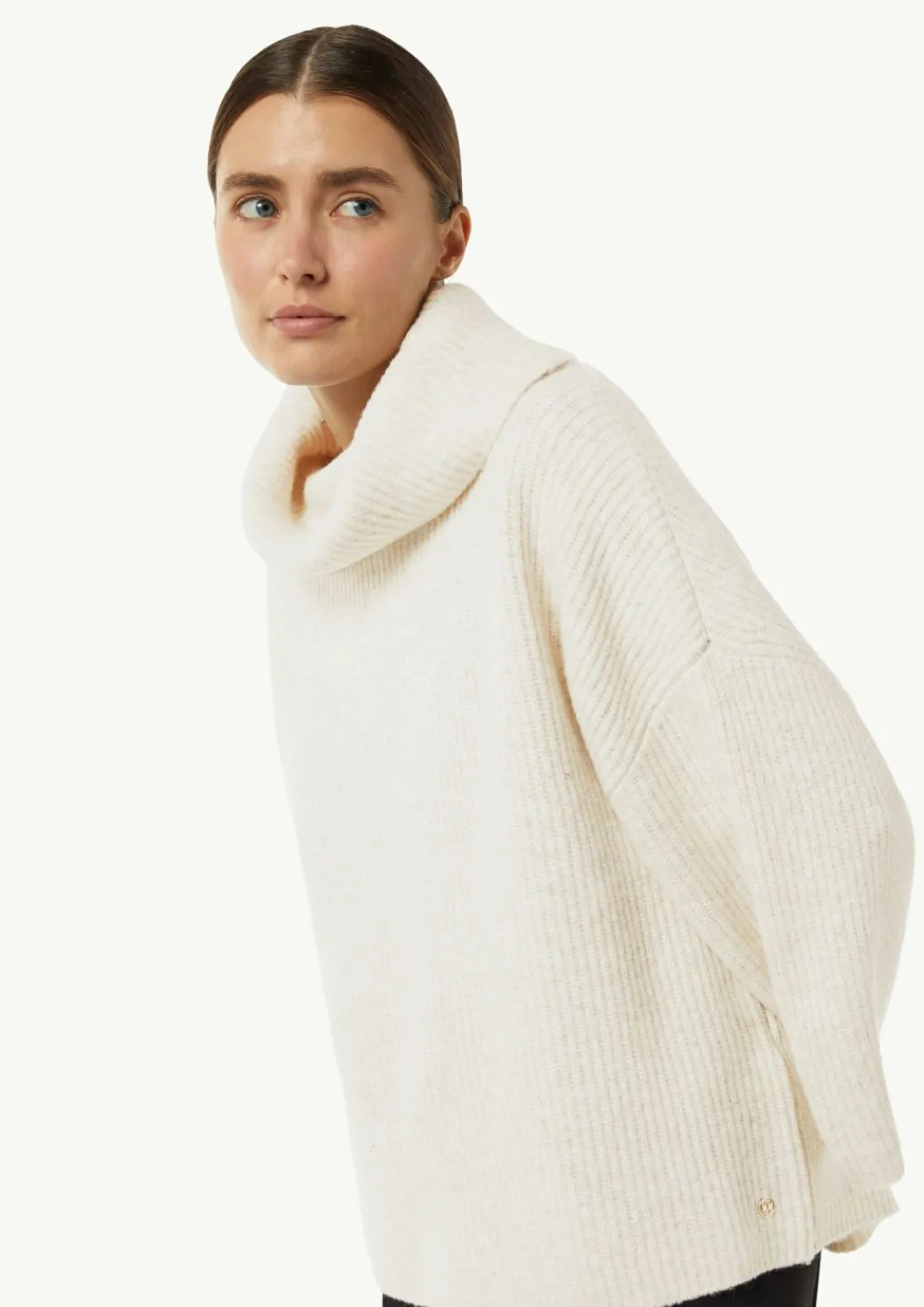 Poncho im Rippstrick-Comma Sale