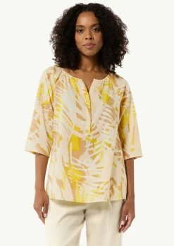 Print-Bluse im Loose Fit-Comma Fashion