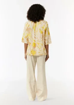 Print-Bluse im Loose Fit-Comma Fashion