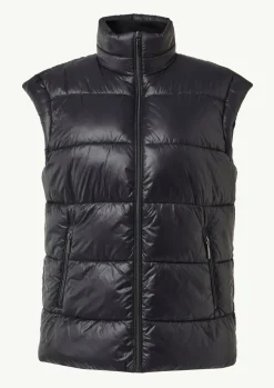 Pufferweste mit Reißverschluss-Taschen-Comma Fashion