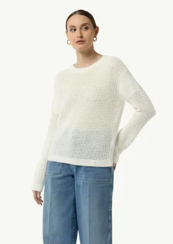 Pullover aus Lochstrick-Comma Clearance