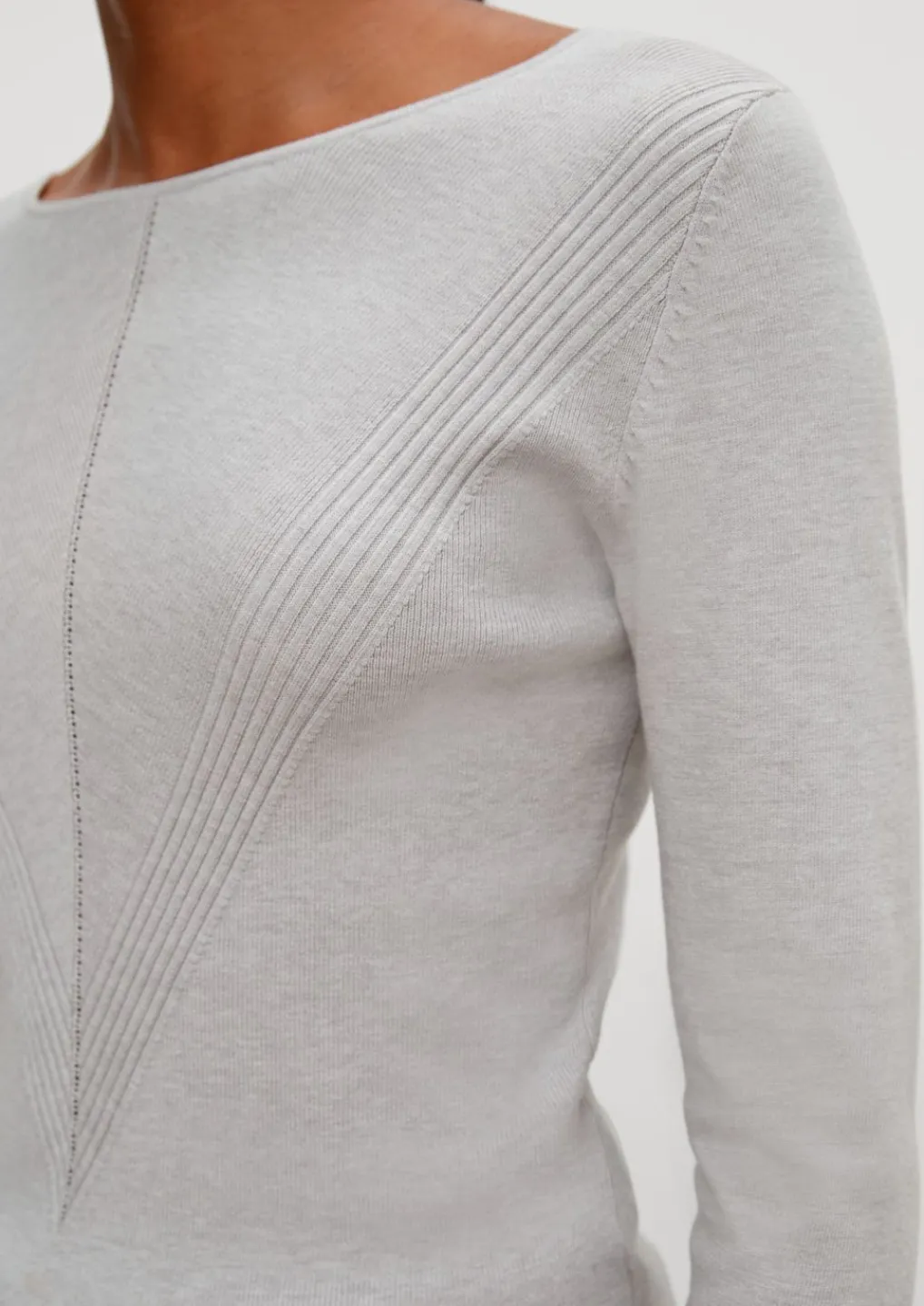 Pullover mit Strukturmuster-Comma Sale