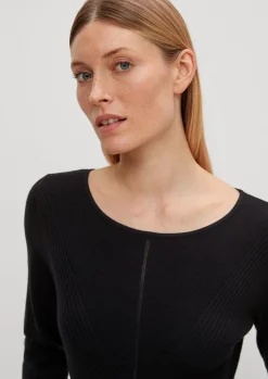 Pullover mit Strukturmuster-Comma Fashion