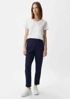 Regular: Feste Hose mit geradem Bein-Comma Sale