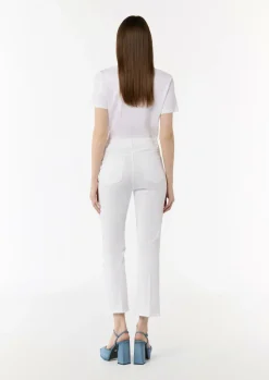 Regular Fit: Cropped Jeans mit Flared Leg-Comma Outlet