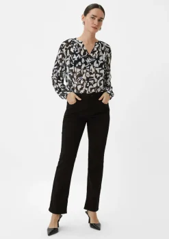 Regular: Hose mit Flared leg-Comma New