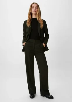 Regular: Stoffhose aus Twill-Comma Discount