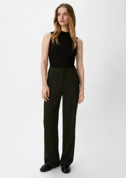 Regular: Stoffhose aus Twill-Comma Discount