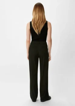 Regular: Stoffhose aus Twill-Comma Discount