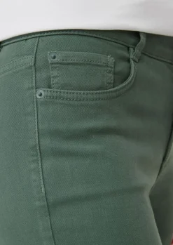 Regular: Twill-Hose mit Flared leg-Comma New