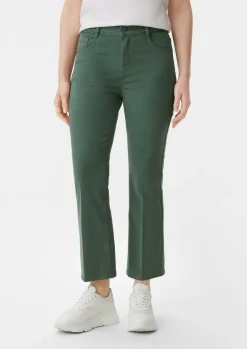 Regular: Twill-Hose mit Flared leg-Comma New