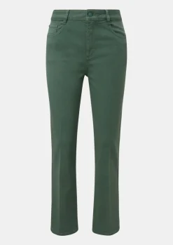 Regular: Twill-Hose mit Flared leg-Comma New