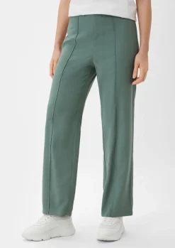 Regular: Twill-Hose mit Reißverschluss-Comma Hot