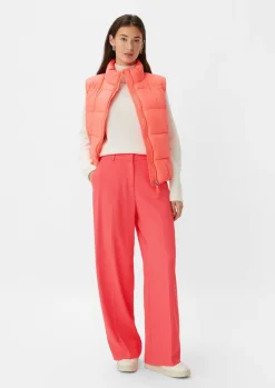 Regular: Twillhose mit Wide Leg-Comma New