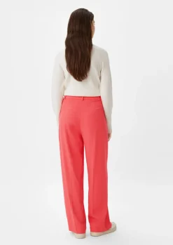 Regular: Twillhose mit Wide Leg-Comma New