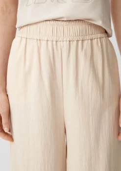 Relaxed: Culotte aus Leinenmix-Comma New