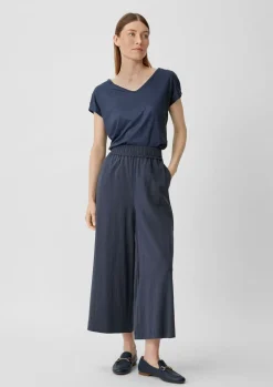Relaxed: Culotte aus Leinenmix-Comma Discount