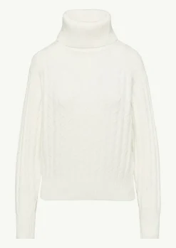 Relaxed-Fit-Strickpullover mit Turtleneck-Comma Fashion