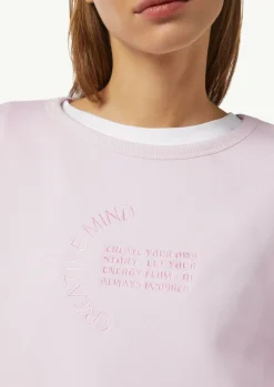 Relaxed-Fit-Sweatshirt mit Stickerei-Comma Fashion