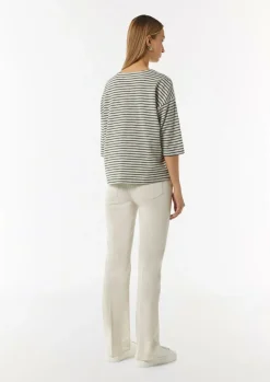 Ringel-Shirt mit 3/4-Arm-Comma Fashion