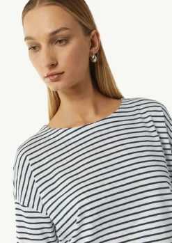 Ringel-Shirt mit 3/4-Arm-Comma Best