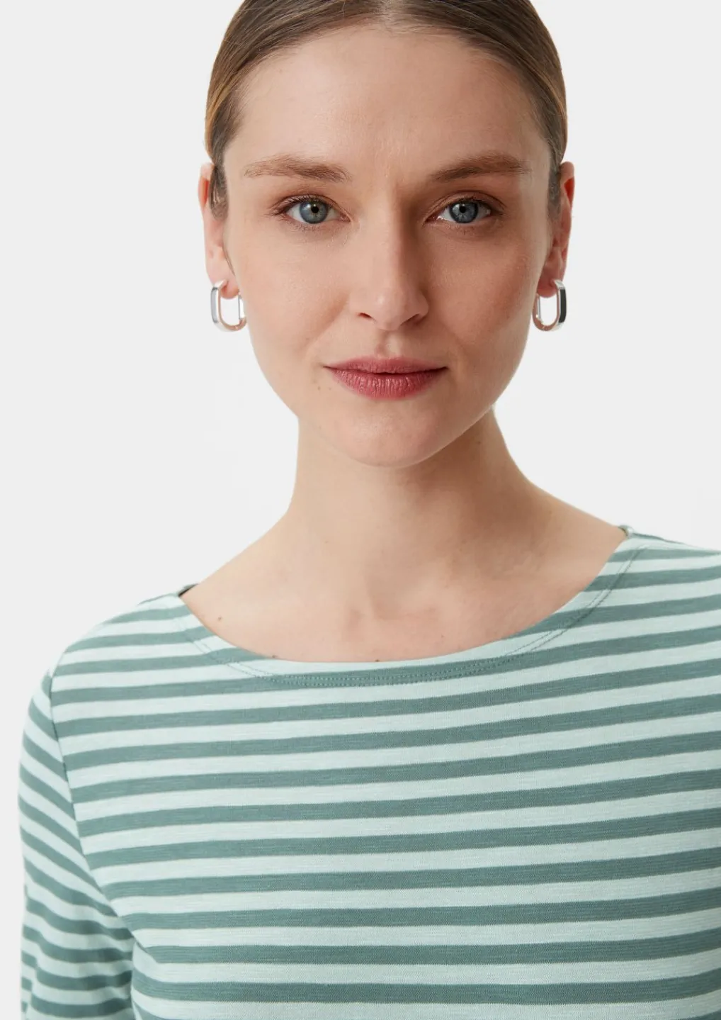 Ringelshirt mit 3/4-Ärmeln-Comma New