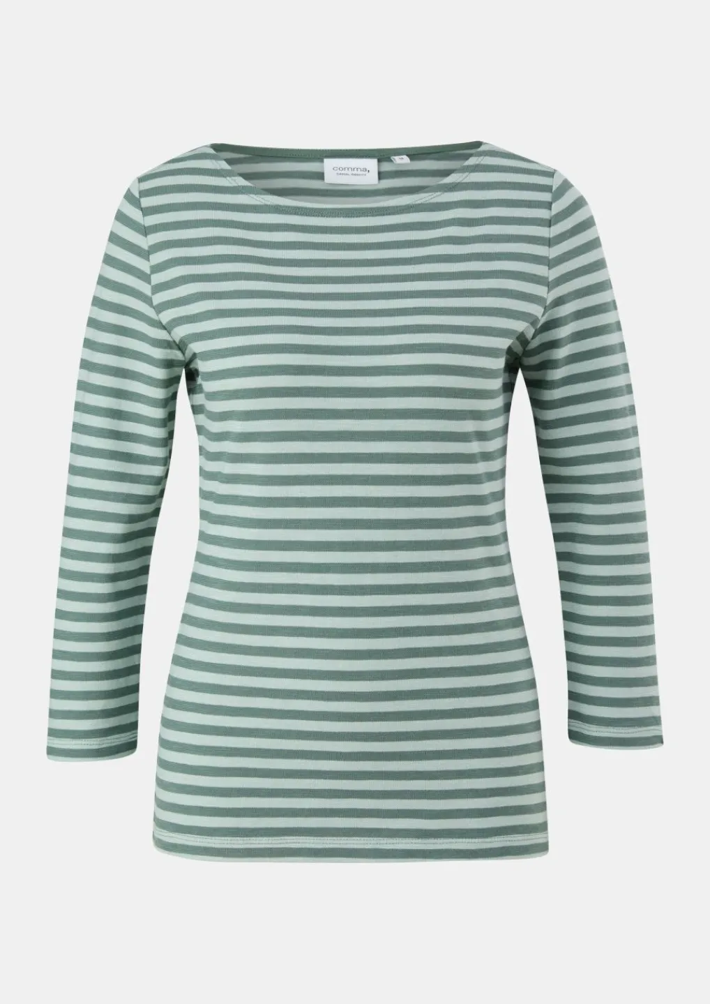 Ringelshirt mit 3/4-Ärmeln-Comma New