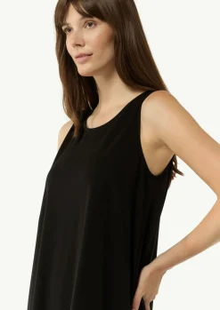 Ärmelloses Jersey-Kleid in A-Linien-Form-Comma Discount