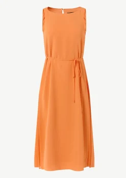 Ärmelloses Midikleid aus Crêpe-Comma Discount