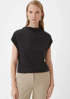 Ärmelloses Shirt aus Strickjersey-Comma New