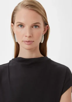 Ärmelloses Shirt aus Strickjersey-Comma New