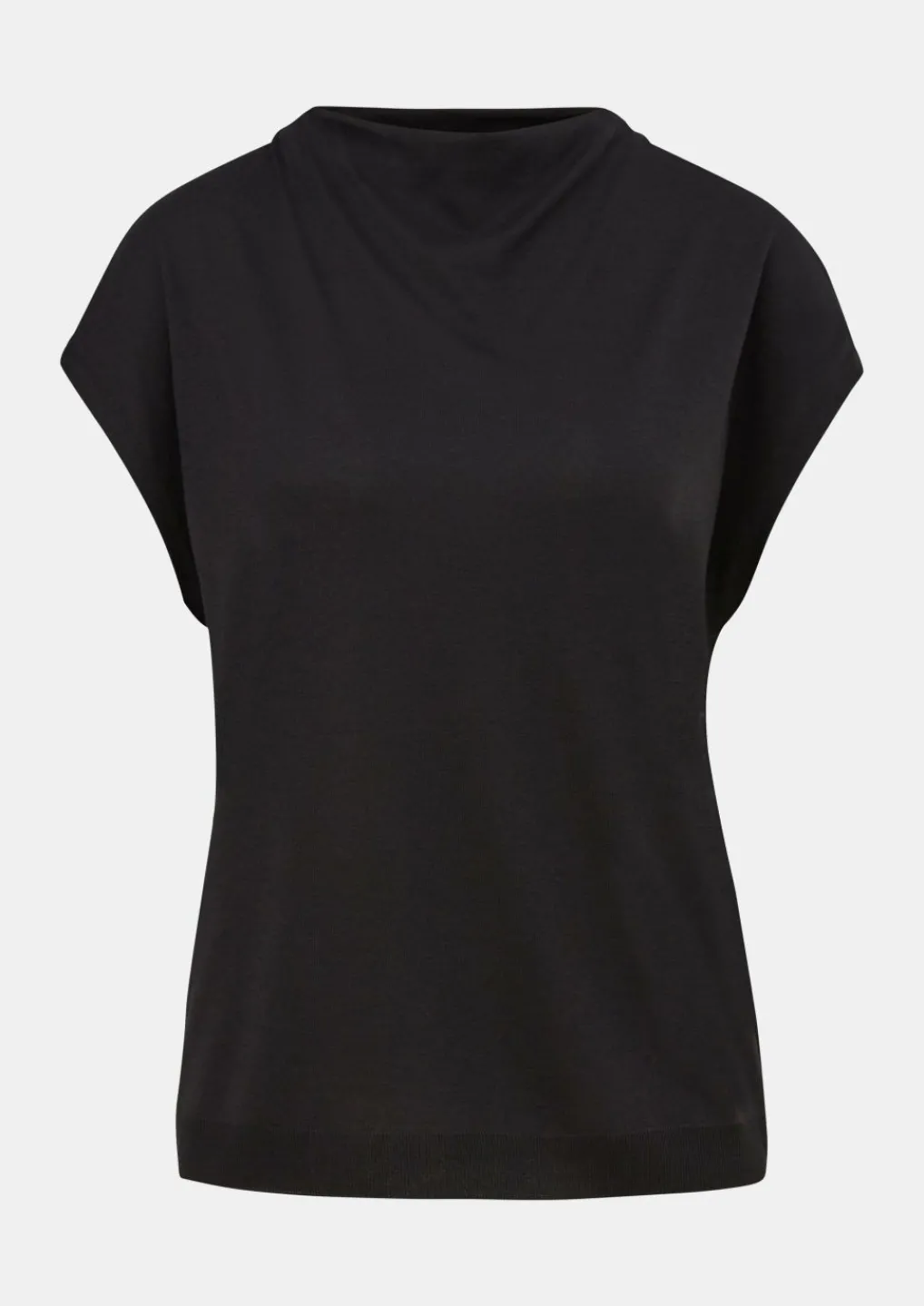 Ärmelloses Shirt aus Strickjersey-Comma New