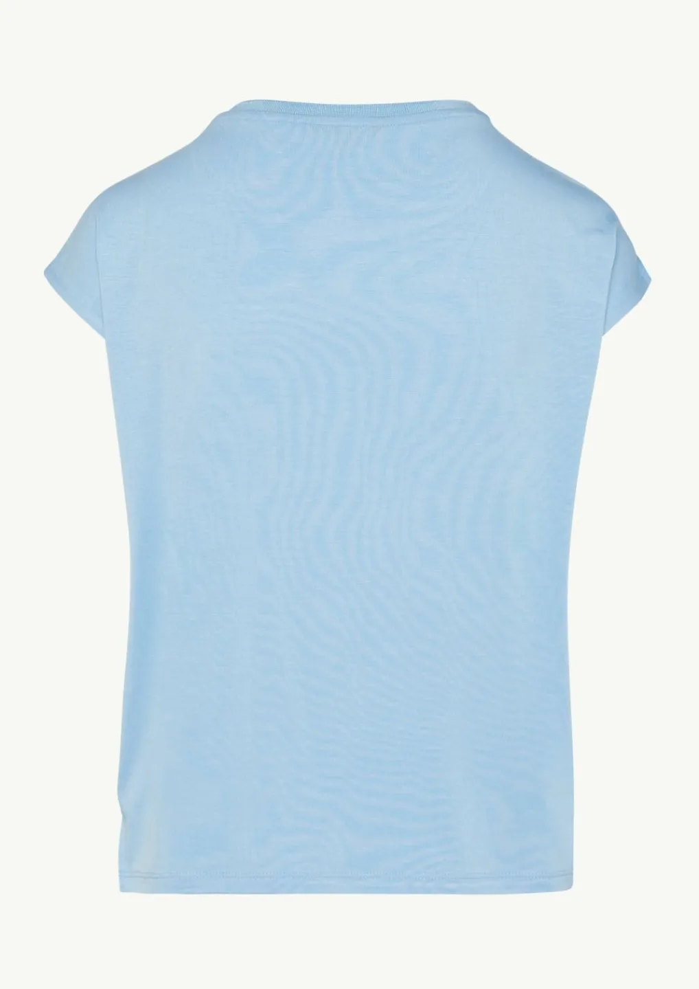 Ärmelloses Shirt mit Satin und Jersey-Comma Best