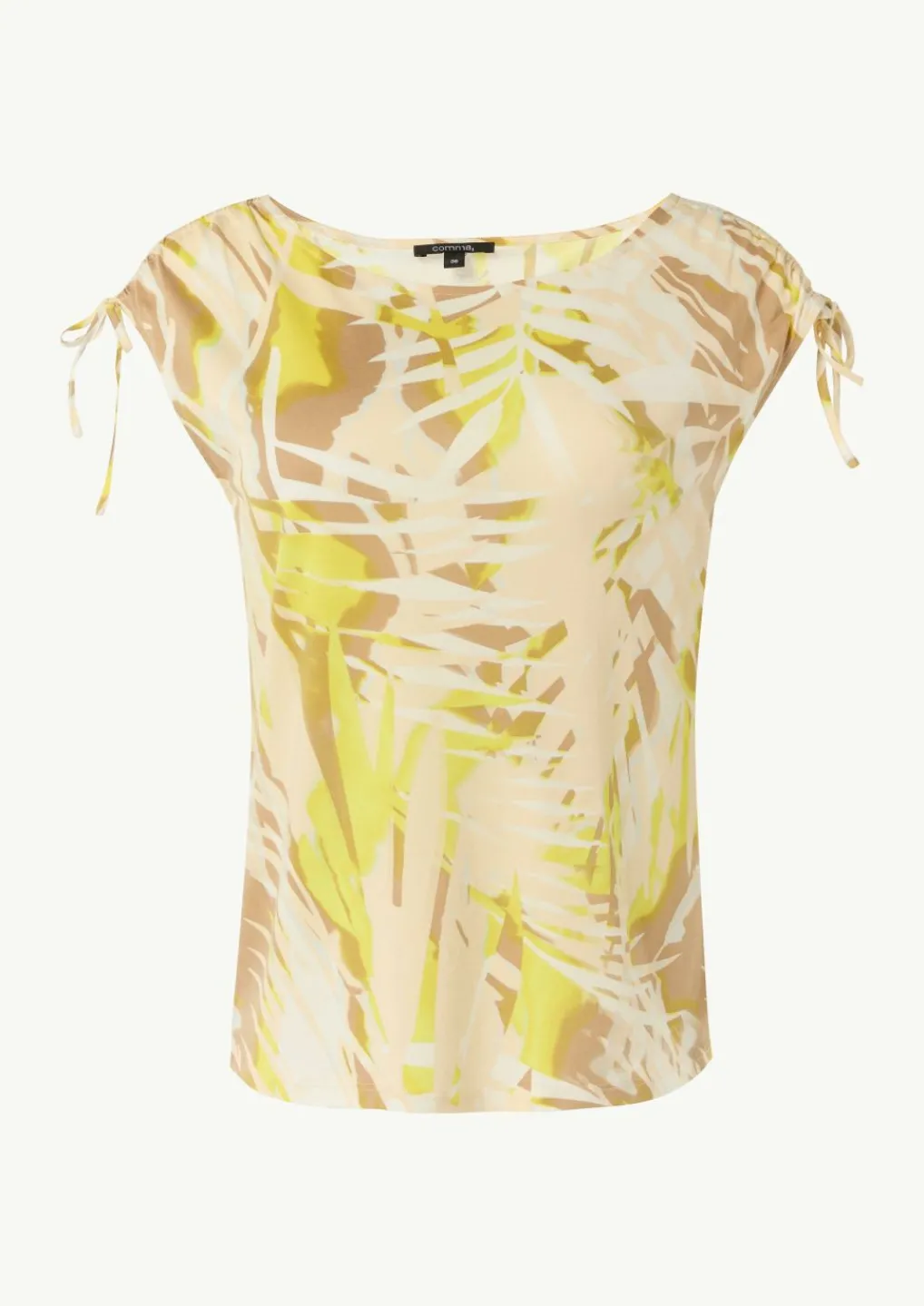 Ärmelloses Shirt mit Schleifendetail-Comma New