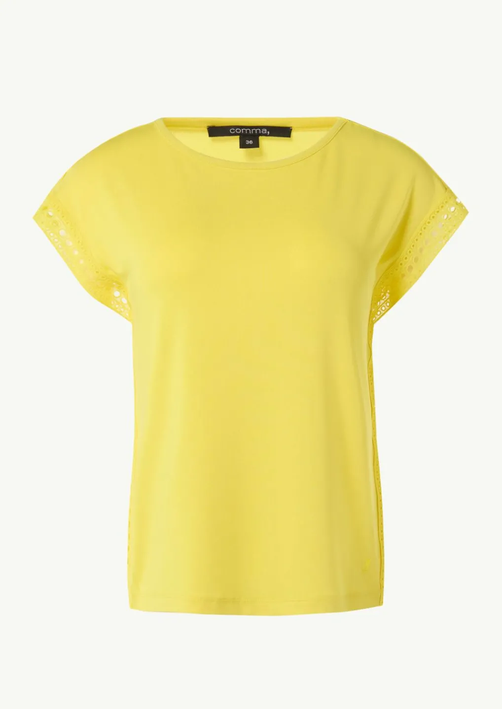 Ärmelloses Shirt mit Zierband-Comma Outlet