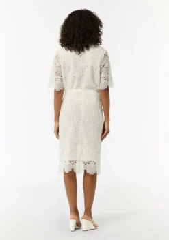 Rock mit Lochspitze im Slim Fit-Comma Clearance