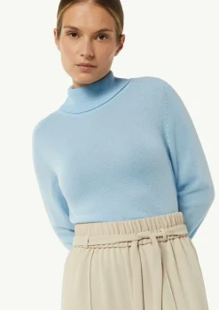 Rollkragenpullover aus Kaschmirmix-Comma Discount