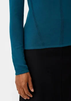 Rollkragenpullover aus Viskosemix-Comma New