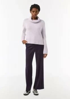 Rollkragenpullover mit Zopfdetail-Comma Sale
