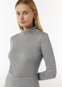 Rollkragenshirt aus Lyocellmix-Comma Best