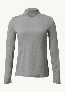 Rollkragenshirt aus Lyocellmix-Comma Best