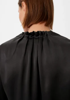 Satinbluse aus reiner Seide-Comma Hot