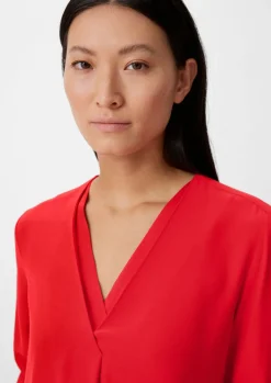 Satinbluse aus Viskose-Comma Sale
