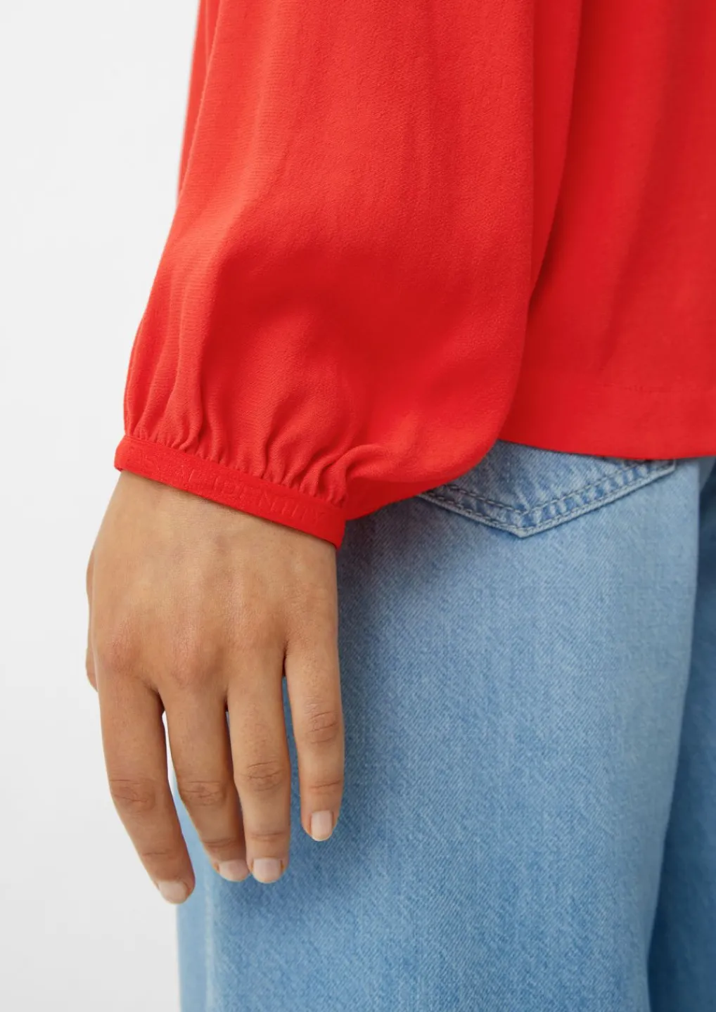 Satinbluse aus Viskose-Comma Online