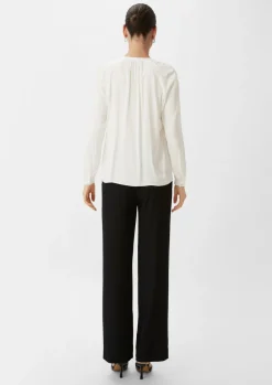 Satinbluse aus Viskosemix-Comma Hot