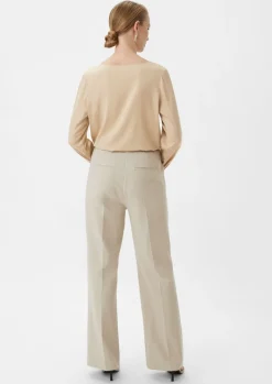 Satinbluse mit Tunika-Ausschnitt-Comma Sale