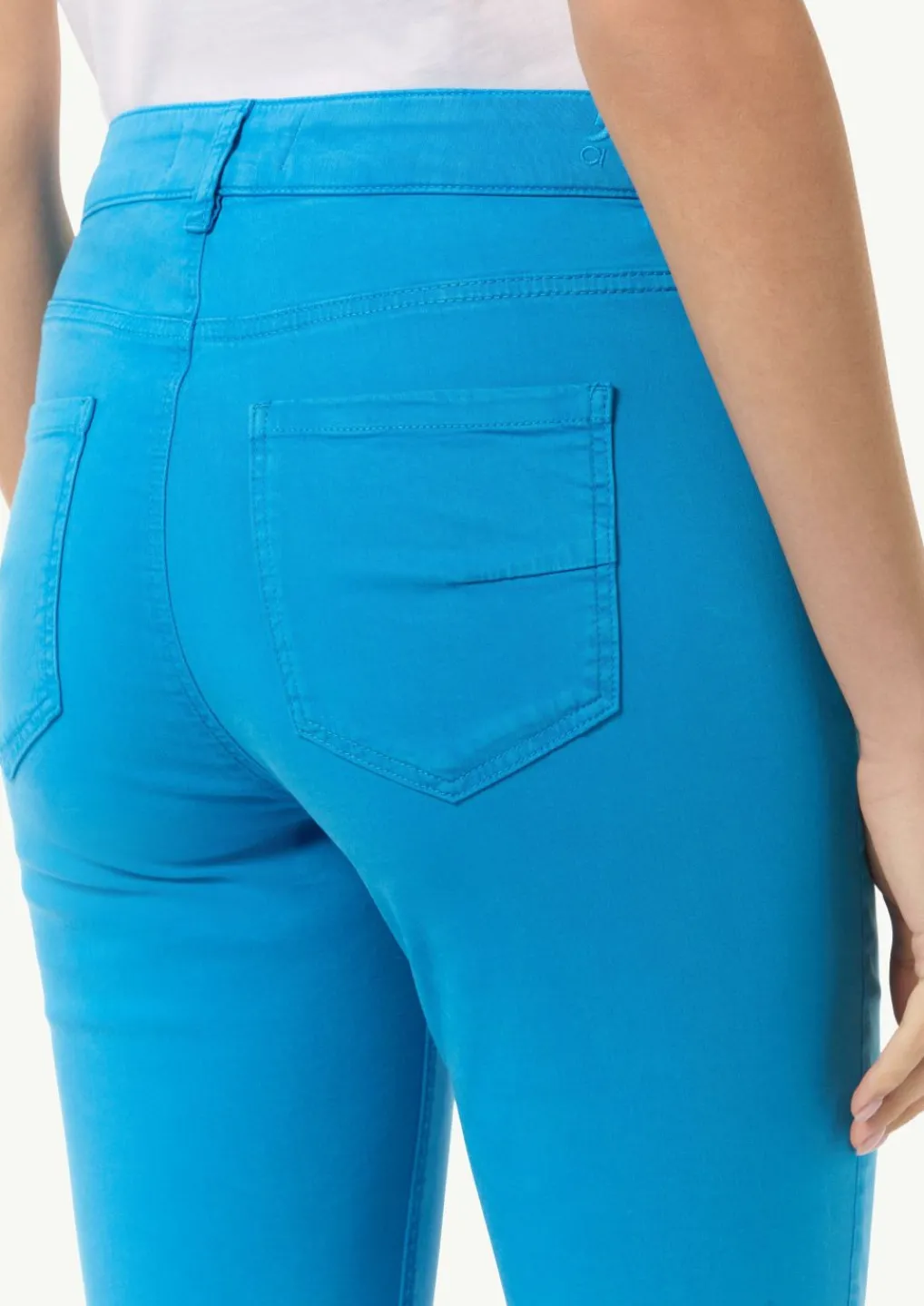Satinhose im Skinny Fit-Comma Hot