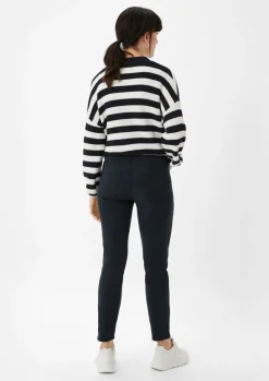 Satinhose mit Skinny Leg-Comma Best