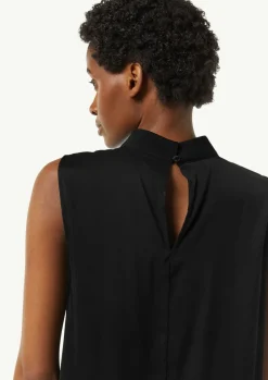 Satin-Top mit Cut-out-Comma Best