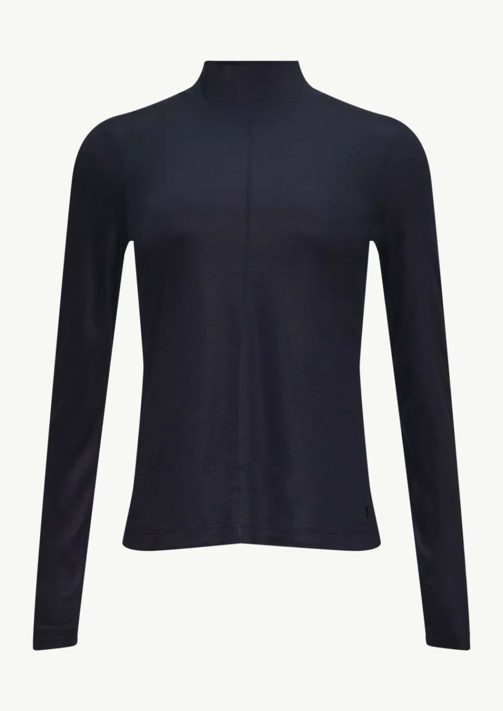 Schimmerndes Langarmshirt im Slim Fit-Comma Online